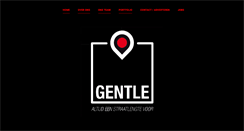 Desktop Screenshot of gentle.be